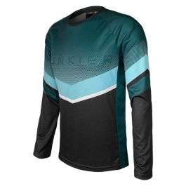 Tricou FUNKIER Turone-W Enduro - Black/Turquoise S