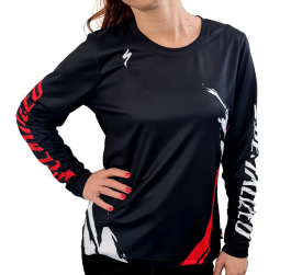 Tricou SPECIALIZED Women's All Mountain LS - Trail of Flames S