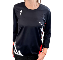 Tricou SPECIALIZED Women's All Mountain 3/4 - Trail of Flames M