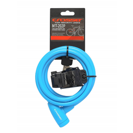 Incuietoare Cablu CROSSER MT 202P 10mm/180cm - Blue