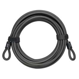 Incuietoare Cablu AXA Double Loop 10mm/10m - Black