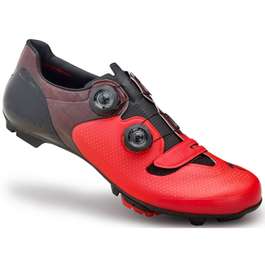 Pantofi ciclism SPECIALIZED S-Works 6 XC MTB - Red/Black 43.5