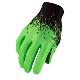 Manusi cu degete SUPACAZ SupaG - negru / verde neon - XL