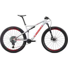 Bicicleta SPECIALIZED S-Works Epic AXS 29'' - Gloss Dove Grey/Rocket Red M