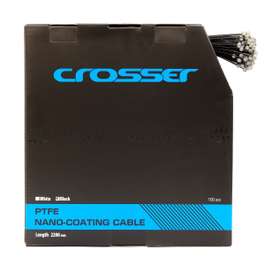 Cablu frana Nano CROSSER 7*7*1.5mm 2200mm - Cutie 100buc - Negru