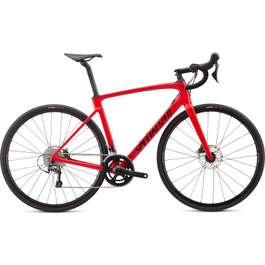 Bicicleta SPECIALIZED Roubaix - Gloss Flo Red/Blue Ghost Pearl/Tarmac Black 61