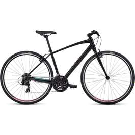 Bicicleta SPECIALIZED Sirrus V-Brake - Women's Spec - Tarmac Black/Gloss Acid Mint XL