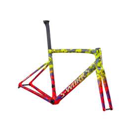 Cadru SPECIALIZED S-Works Tarmac Disc - Gloss Team Yellow/Rocket Red/Tarmac Black/Chameleon/Gold Foil 61