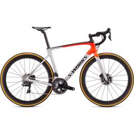 Bicicleta SPECIALIZED S-Works Roubaix - SHIMANO Dura-Ace DI2 - Gloss/Satin - Dove Gray/Rocket Red 61