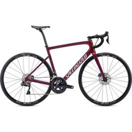 Bicicleta SPECIALIZED Tarmac Disc Comp - Ultegra DI2 - Gloss Cast Berry/Metallic Crimson 58