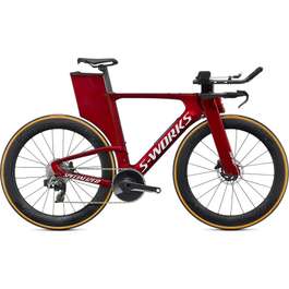 Bicicleta SPECIALIZED S-Work Shiv Disc - SRAM Red eTap AXS Gloss Metallic Crimson/Dove Grey S