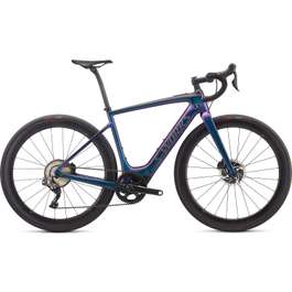 Bicicleta SPECIALIZED S-Works Turbo Creo SL - Gloss Supernova Chameleon/Raw Carbon XL