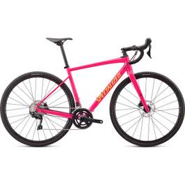 Bicicleta SPECIALIZED Diverge E5 Comp - Gloss Vivid Pink/Golden Yellow 64