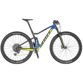 Bicicleta SCOTT Spark RC 900 Team Issue AXS Mov/Negru/Galben L 2020