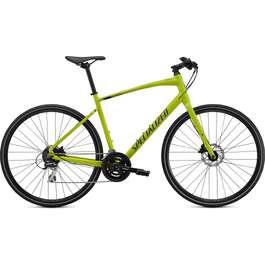 Bicicleta SPECIALIZED Sirrus 2.0 - Gloss Hyper Green/Black/Satin Black Reflective M