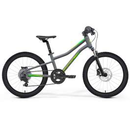 Bicicleta Copii MERIDA Matts J.24 UNI (11'') Gri Mat|Verde|Negru 2021