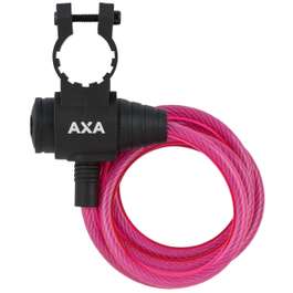 Incuietoare Cablu AXA Zipp 8mm/120cm - Pink