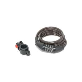 Incuietoare Cablu CONTEC C-330 Cifru 12mm/180cm - Black