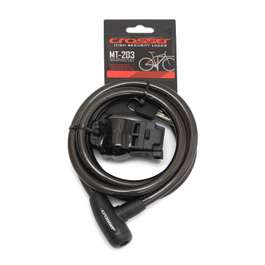 Incuietoare Cablu CROSSER MT 203 12mm/180cm - Black