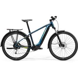 Bicicleta MERIDA eBig Nine 400 S (38'') Teal|Albastru|Lime 2021