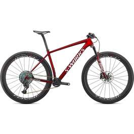 Bicicleta SPECIALIZED S-Works Epic Hardtail - Gloss Red Tint w/ Gold M
