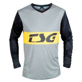 Tricou TSG Walf L/S - Grey Black S