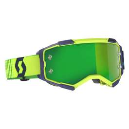 Ochelari Goggle SCOTT Fury Blue/Yellow/Green Chrome Works