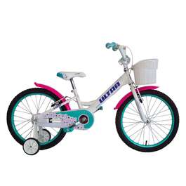 Bicicleta copii mtb ULTRA Larisa 20 V-Brake - Alb | 6-8 ani