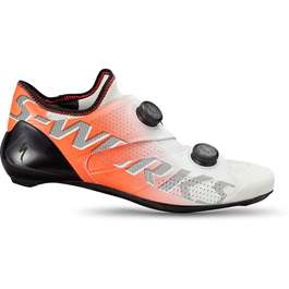 Pantofi ciclism SPECIALIZED S-Works Ares Road - Dune White/Fiery Red 43