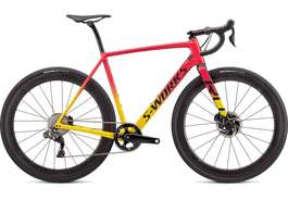 Bicicleta SPECIALIZED S-Works Crux DI2 - Gloss Golden Yellow/Vivid Pink 61