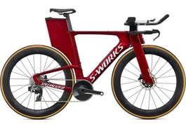 Bicicleta SPECIALIZED S-Work Shiv Disc - SRAM Red eTap AXS Gloss Metallic Crimson/Dove Grey XS
