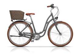 Bicicleta CROSS Picnic Pro 28 Gri/Maro 430mm