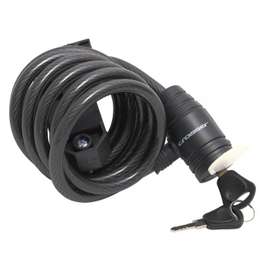 Incuietoare Cablu CROSSER CL-369 cu suport 10mm/180cm - Black