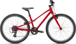 Bicicleta copii mtb SPECIALIZED Jett 24 - Gloss Flo Red | 8-12 ani