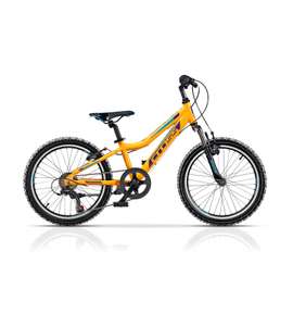 Bicicleta copii mtb CROSS Speedster Girl 20 - Portocaliu | 6-8 ani