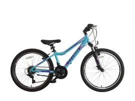 Bicicleta copii mtb CROSS Daisy 24 - Albastru | 8-10 ani