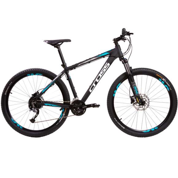Bicicleta CROSS Traction SL5 27.5" negru/alb 460mm