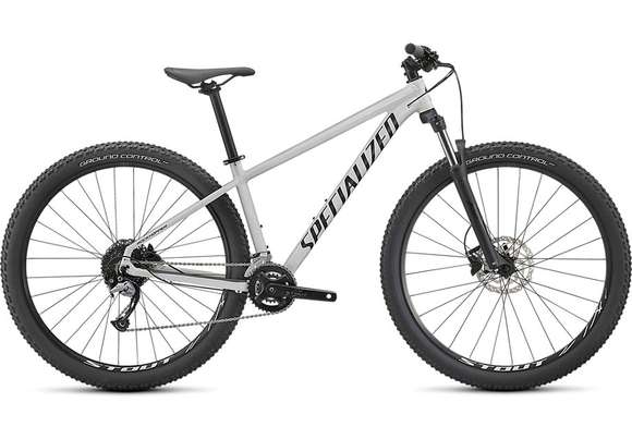 Bicicleta SPECIALIZED Rockhopper Comp 27.5 2x - Gloss Metallic White Silver/Satin Black XS